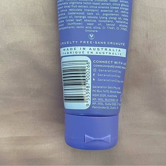 4/$50 Generation Clay Ultra Violet Brightening Purple Clay Mask - Picture 4 of 5